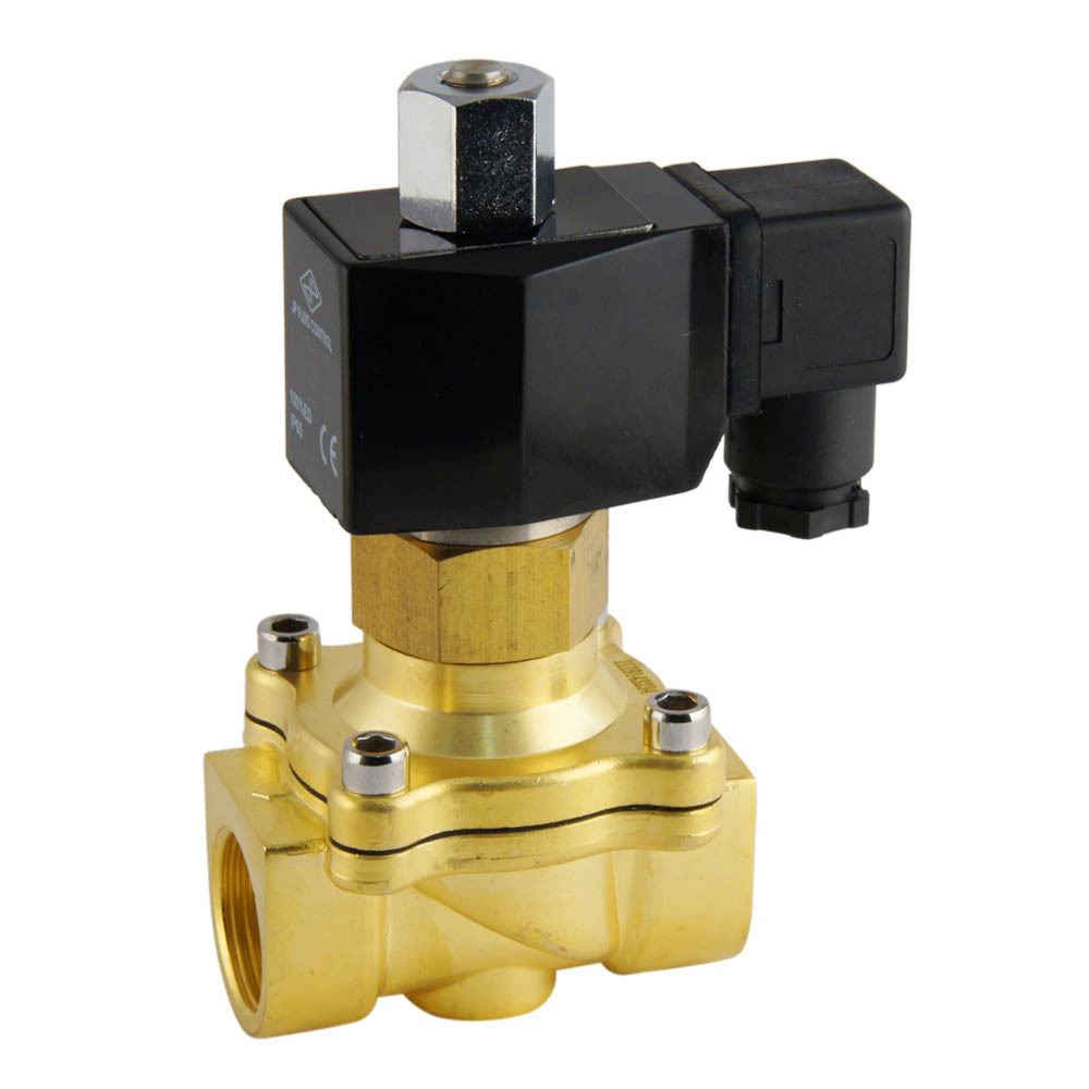 Solenoid Valve DF-SB 3/4'' NO brass EPDM 0 bar (without coil)