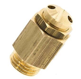 G 1/4'' Brass Adjustable Safety Valve 6-12 bar (87.02-174.05 psi)