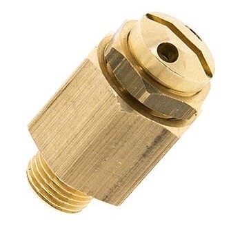 G 1/8'' Brass Adjustable Safety Valve 6-12 bar (87.02-174.05 psi)