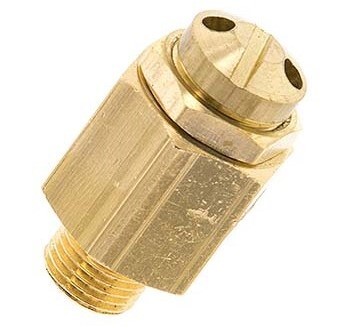 G 1/8'' Brass Adjustable Safety Valve 16-32 bar (232.06-464.12 psi)