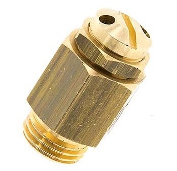 G 1/4'' Brass Adjustable Safety Valve 1-4 bar (14.50-58.02 psi)