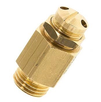 G 1/4'' Brass Adjustable Safety Valve 30-60 bar (435.11-870.22 psi)