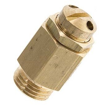 G 1/4'' Brass Adjustable Safety Valve 3-7 bar (43.51-101.53 psi)