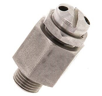 G 1/8'' Stainless steel 303 Adjustable Safety Valve 0.5-1 bar (7.25-14.50 psi)