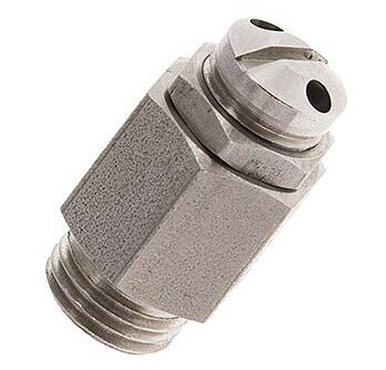 G 1/4'' Acero inoxidable 303 Válvula de seguridad ajustable 6-12 bar (87.02-174.05 psi)