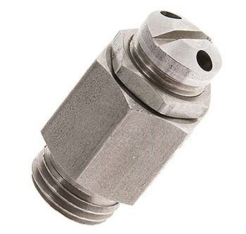 G 1/4'' Acero inoxidable 303 Válvula de seguridad ajustable 10-18 bar (145.04-261.07 psi)