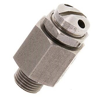 G 1/8'' Stainless steel 303 Adjustable Safety Valve 3-7 bar (43.51-101.53 psi)