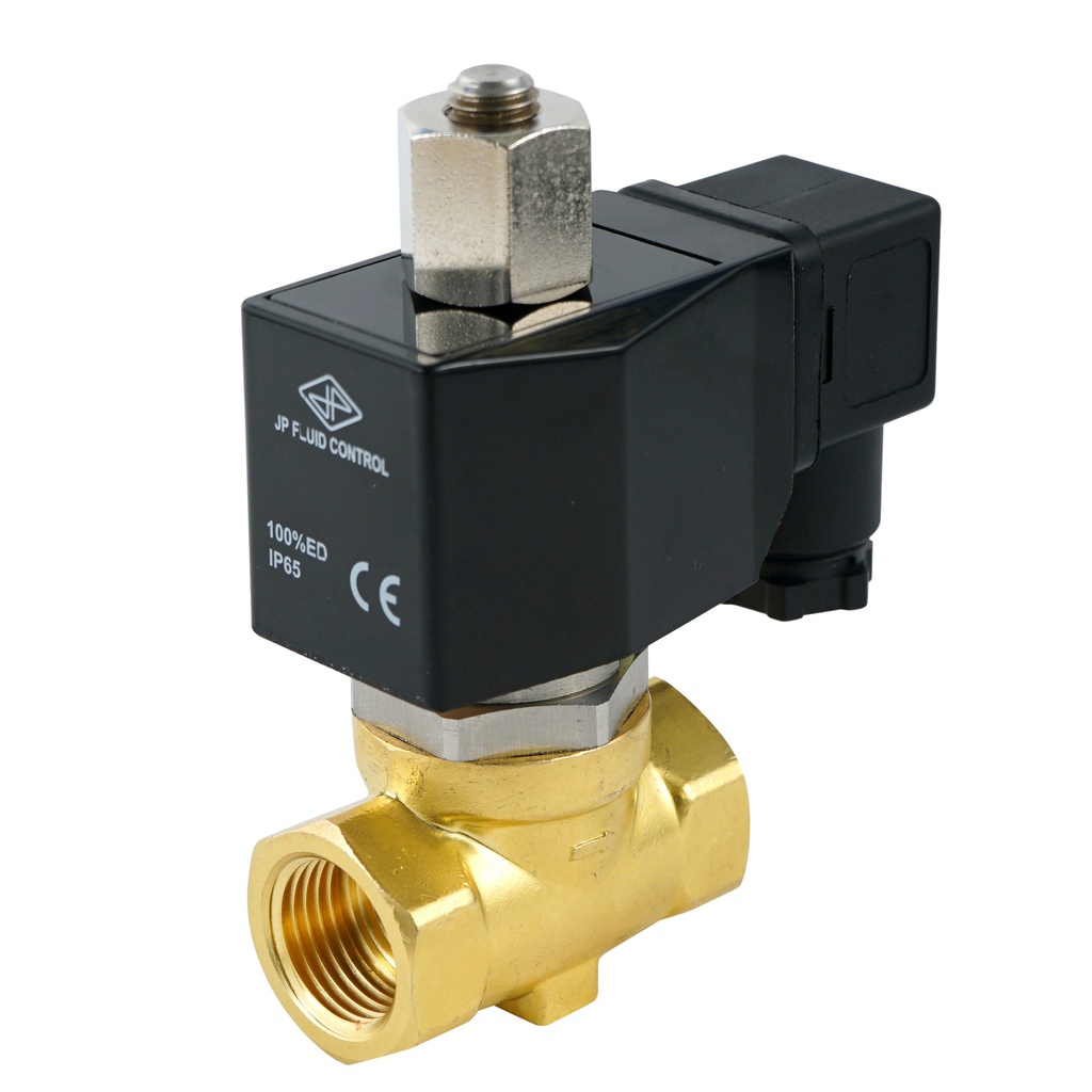 Solenoid Valve ST-SB 1/2'' NO brass EPDM 0-10bar 12V DC