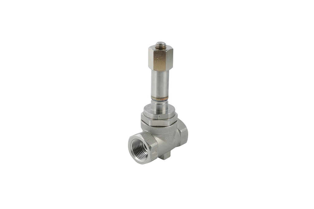 Solenoid Valve ST-SB 1/2'' NO stainless steel EPDM 0 bar (without coil)