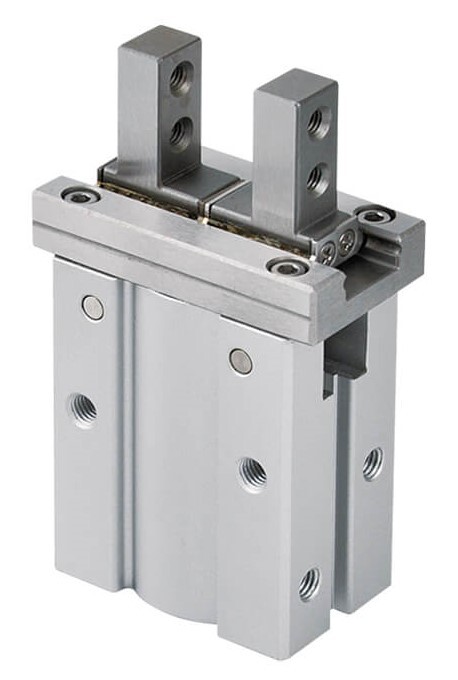 D10 mm 2-Vinger Parallel Veeropenend Pneumatische Grijper Standaard Vingers