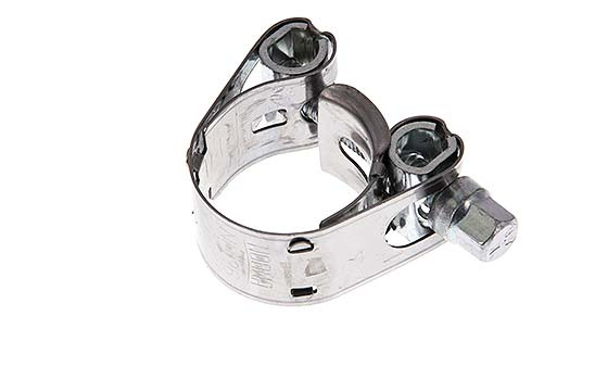 17 - 19 mm Hose Clamp with a Stainless Steel 304 18 mm band - Norma