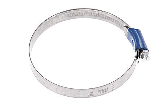 80 - 100 mm Hose Clamp with a Galvanised Steel 12 mm band - Aba