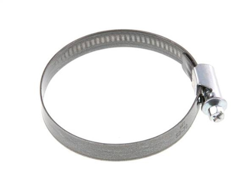 80 - 100 mm Hose Clamp with a Galvanised Steel 12 mm band - Norma