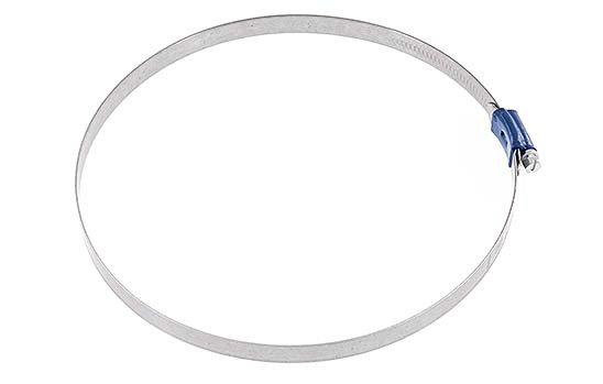 270 - 290 mm Hose Clamp with a Galvanised Steel 12 mm band - Aba