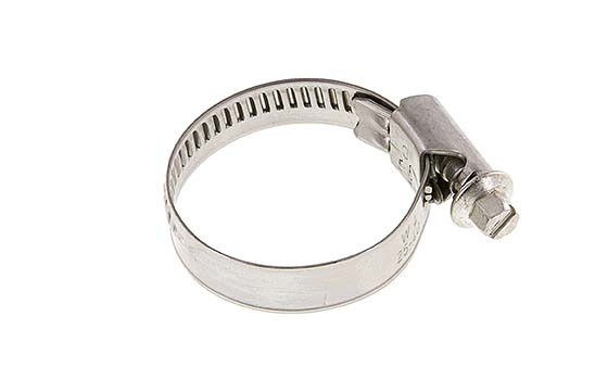 16 - 27 mm Hose Clamp with a Stainless Steel 304 12 mm band - Norma