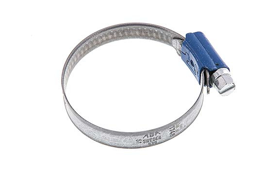 25 - 40 mm Hose Clamp with a Galvanised Steel 9 mm band - Aba