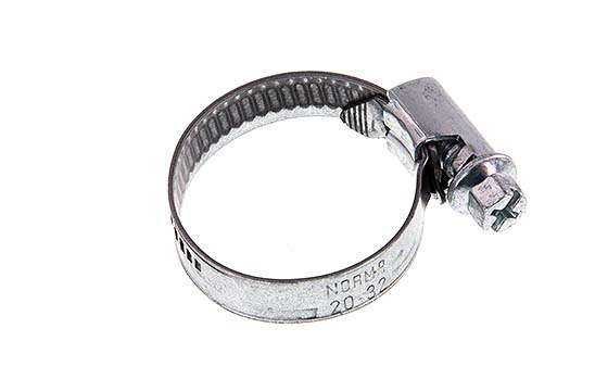 35 - 50 mm Hose Clamp with a Galvanised Steel 9 mm band - Norma