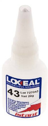 Loxeal Colle Instantanée 20ml Transparent 4-8s Temps De Durcissement Surfaces Universelles