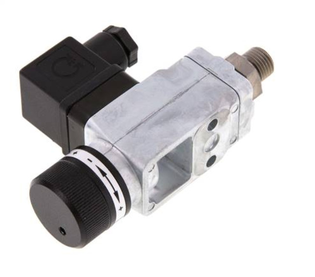 10 to 30bar SPDT Zinc Die-Cast Pressure Switch G1/4'' 250VAC DIN-A Connector