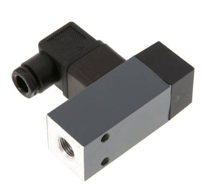 0.5 to 5bar SPDT Aluminium Pressure Switch G1/4'' 250VAC DIN-A Connector