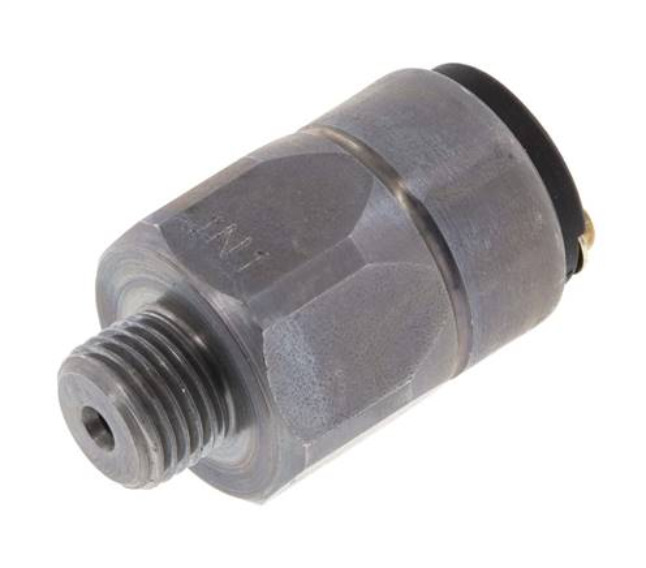 1 to 10bar NC Steel Pressure Switch G1/4'' 42VAC/DC Screw Terminal