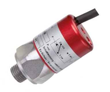 0.3 to 1.5bar SPDT Steel Pressure Switch G1/4'' 250VAC 3-wire Cable 2m