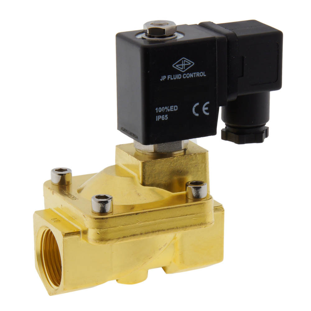 Solenoid Valve ST-IA 3/4'' NPT brass FKM 0,5 bar (without coil)