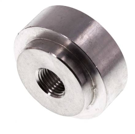 G Embout femelle 1/4'' en aluminium pour ventouse DN 11.8 Ø 43