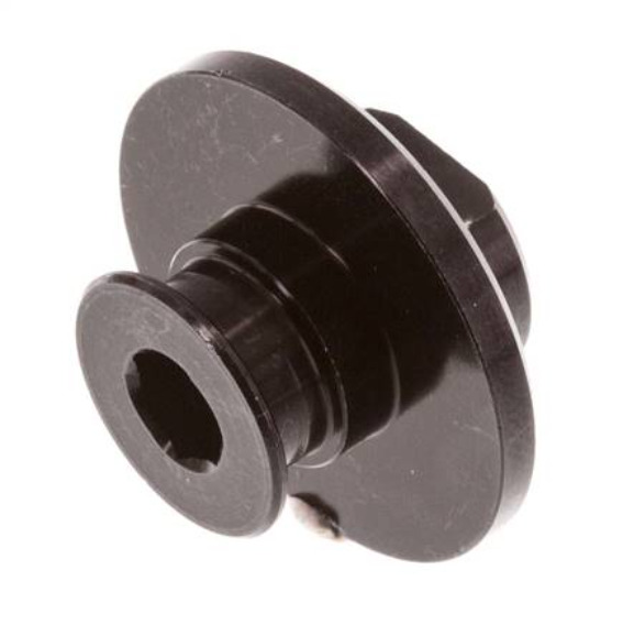 G 1/8'' Female Aluminum Vacuum Zuignap Fitting DN 6.3 SW 6