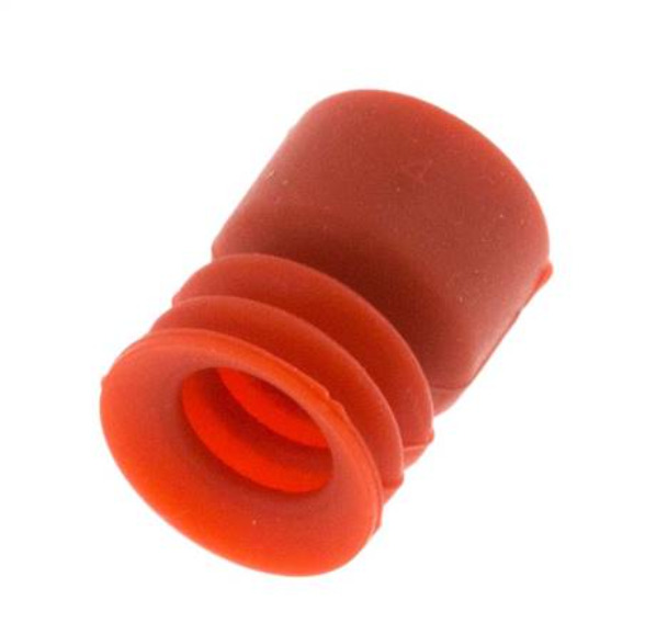 10mm Balg siliconen Rood Vacuümzuignap Slag 4mm