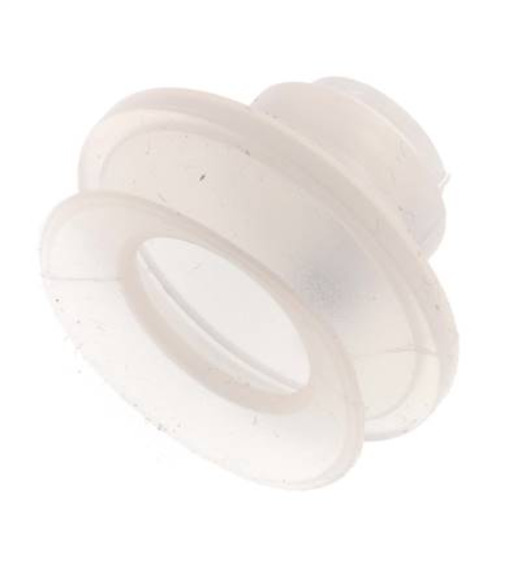 20mm Bellows Silicone Clear Vacuum Suction Cup Stroke 9mm