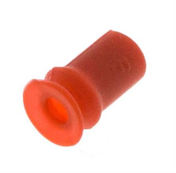 6mm Balg siliconen Rood Vacuümzuignap Slag 2mm