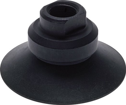 42mm Vlak siliconen Helder Vacuümzuignap G 1/8 inch Slag 2mm Aanzuigfilter Steunribben