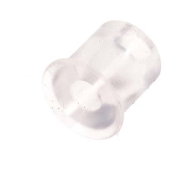 Ventouse plate en silicone transparent 9mm Course 1.5mm