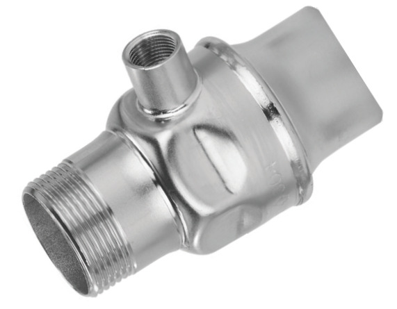 G1 1/2'' (F/M) Stainless Steel 304 Check Valve NBR 0.03-16bar (0.44-232psi) Extra G3/8'' (F) Outlet Port