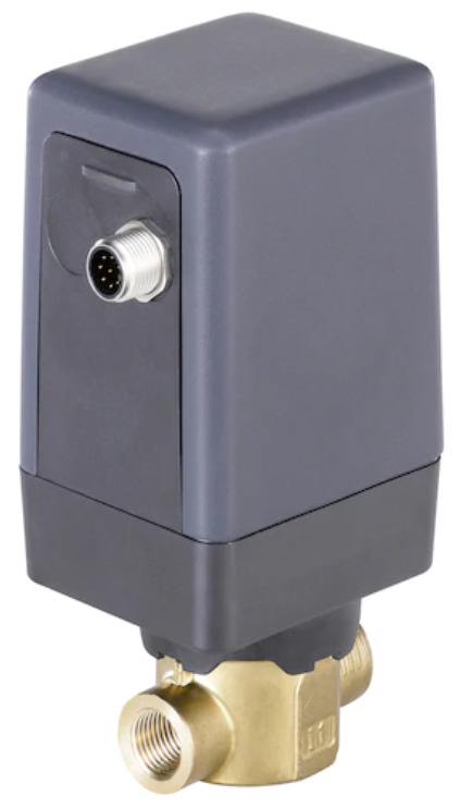 G 1/4 Zoll Messing 24VDC 2-Wege Öffnen/Schließen Geradsitzventil 3280 268577