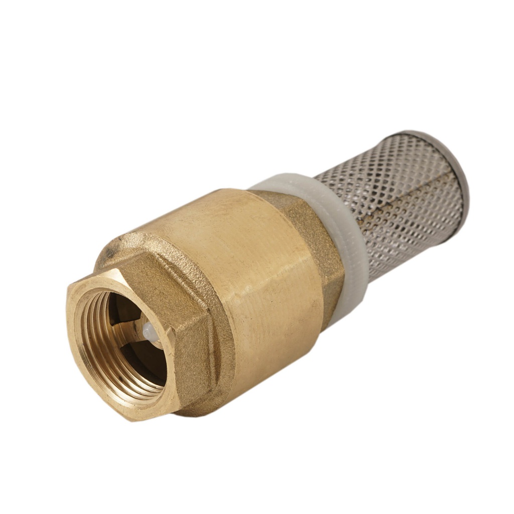 G1'' Brass Foot Valve NBR 0.04bar/0.58psi