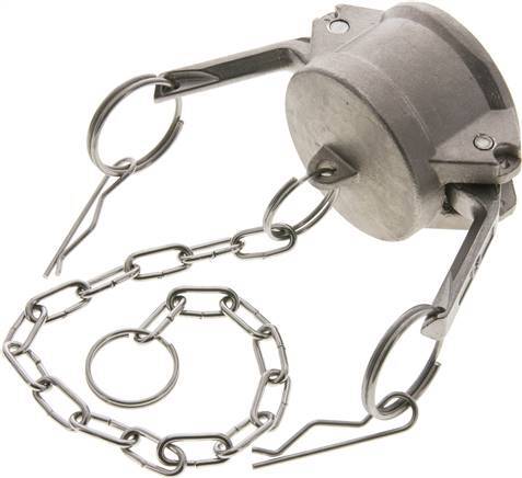 [F23RW] Camlock DN 40 (1 1/2'') Koppeling RvsEnd Cap Type DC MIL-C-27487