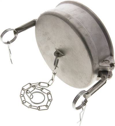 [F23S3] Camlock DN 120 (5'') Stainless Steel Coupling End Cap Type DC MIL-C-27487