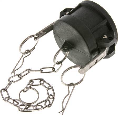 [F23S9] Camlock DN 50 (2'') Polypropylene Coupling End Cap Type DC MIL-C-27487
