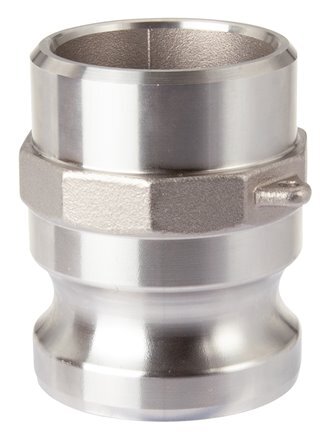 [F23UK] Raccord Camlock DN 90 (4'') en acier inoxydable à souder (114,3 mm) Type F (AS) MIL-C-27487