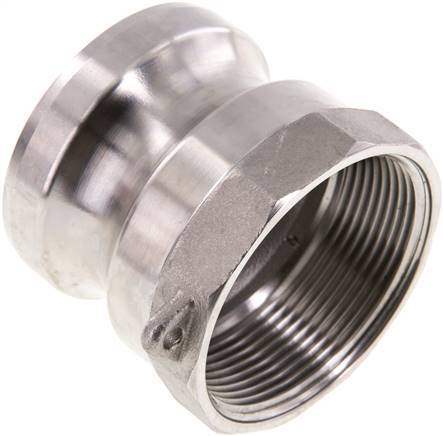 [F23US] Camlock DN 50 (2'') Stainless Steel Coupling Rp 2'' Female Thread Type A MIL-C-27487