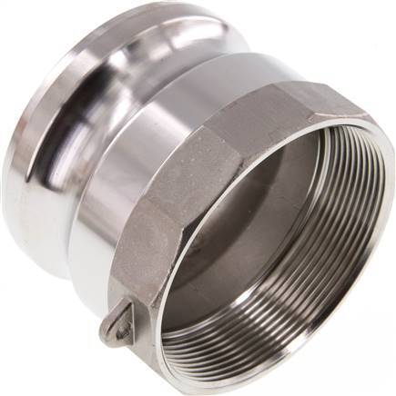 [F23UU] Camlock DN 75 (3'') Stainless Steel Coupling Rp 3'' Female Thread Type A MIL-C-27487