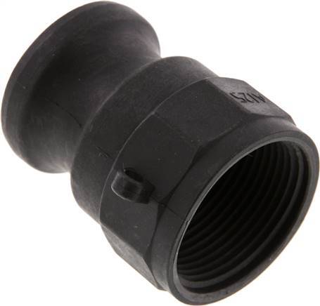 [F23V2] Camlock DN 32 (1 1/4'') Polypropylene Coupling Rp 1 1/4'' Female Thread Type A MIL-C-27487