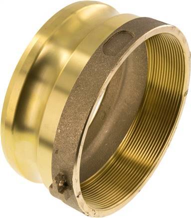 [F23VH] Camlock DN 120 (5'') Brass Coupling Rp 5'' Female Thread Type A MIL-C-27487