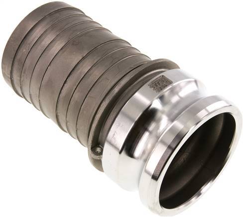 [F23W9] Camlock DN 75 (3'') Stainless Steel Coupling Hose Pillar (75 mm) Type E MIL-C-27487