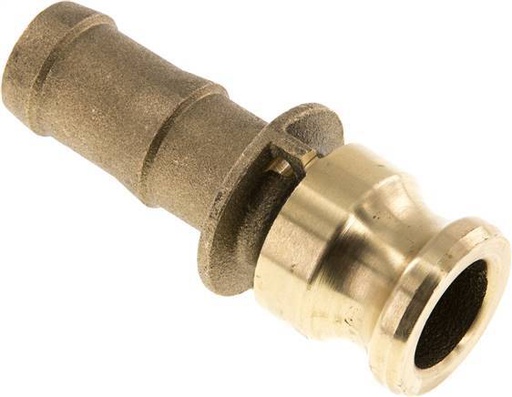 [F23WQ] Raccord Camlock DN 25 (1'') en laiton Pilier de tuyau (25 mm) Type E MIL-C-27487