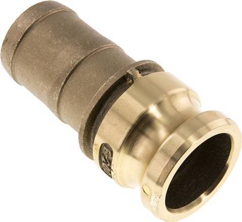 [F23WT] Camlock DN 50 (2'') Brass Coupling Hose Pillar (50 mm) Type E MIL-C-27487