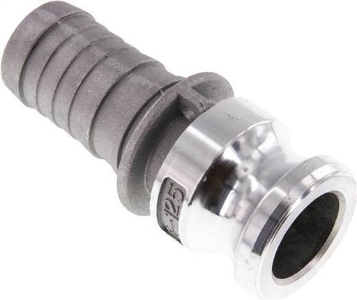 [F23X3] Camlock DN 32 (1 1/4'') Aluminium Coupling Hose Pillar (32 mm) Type E MIL-C-27487