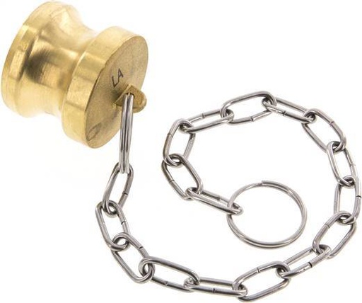 [F23XZ] Enchufe de latón Camlock DN 32 (1 1/4'') Tipo DP MIL-C-27487